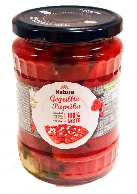 Gegrilde paprika 530g - Natura