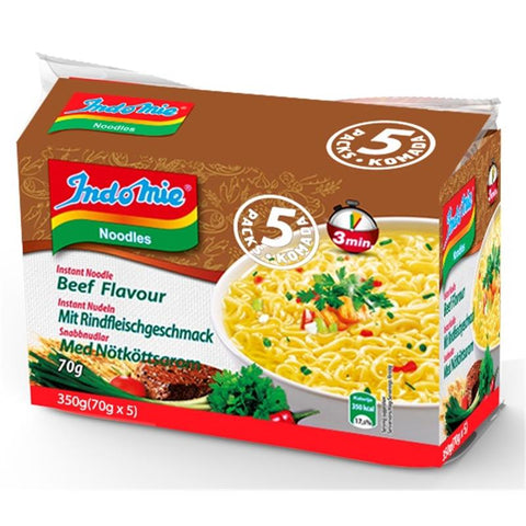 5 PACK IndoMie Rundvlees