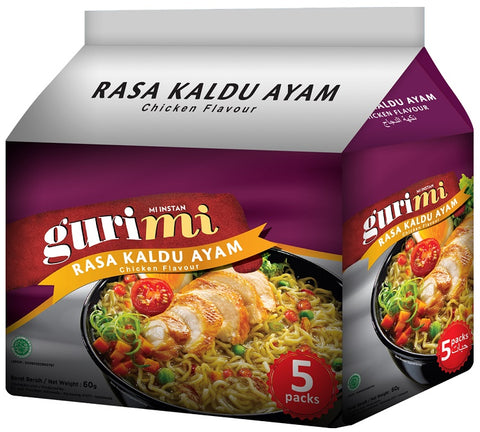 GURIMI  Chicken Noodle bag 5-pack