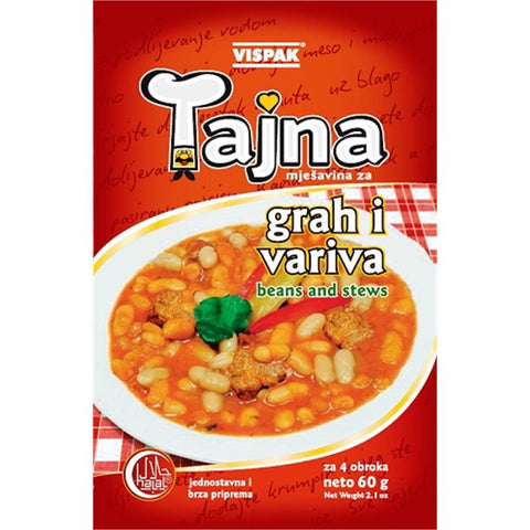 TAJNA  Bonen en stoofschotel 60g