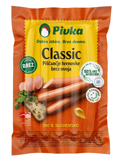 Pivka kipknakworst 600g