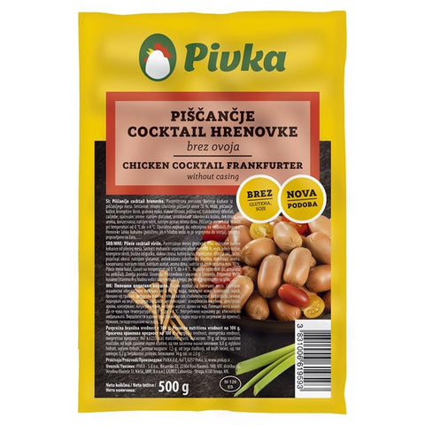 Cocktail worstjes 500g PIVKA