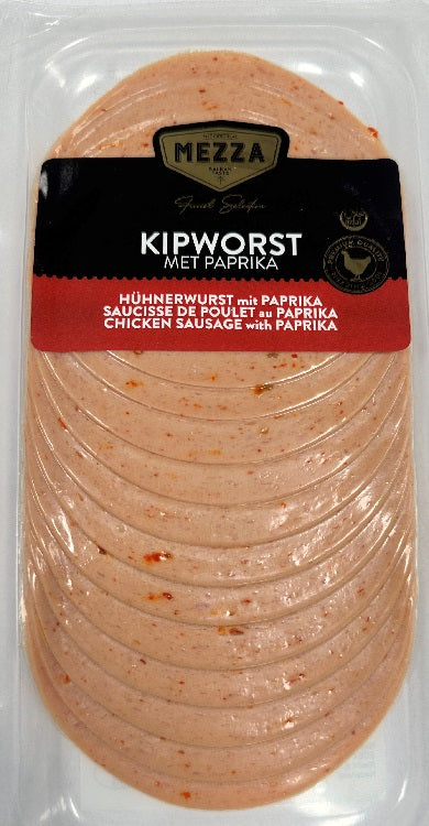 MEZZA SLICE KIPWORST met paprika 135g