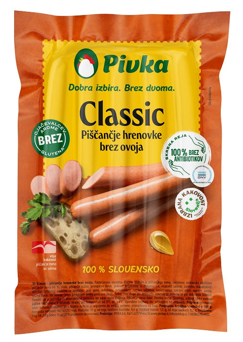 Hot dog kip 220g PIVKA