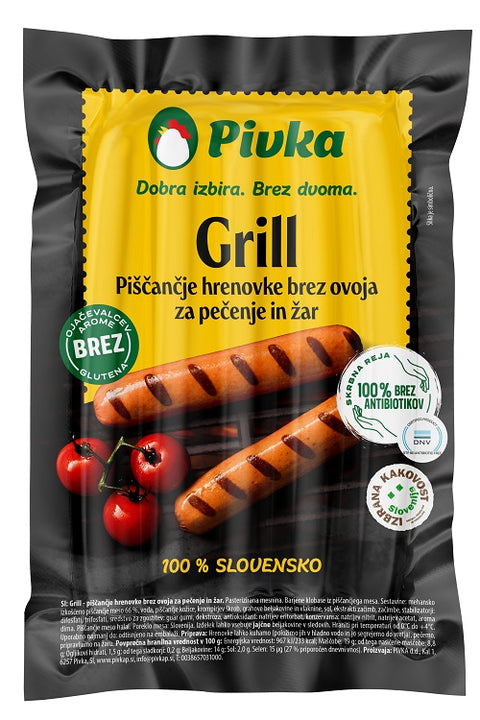 Barbeque kippenworst 400 g PIVKA