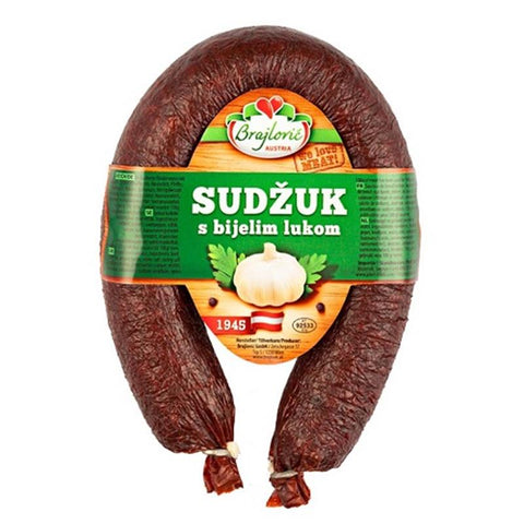 Sudzuk met knoflook 300gr Brajlovic