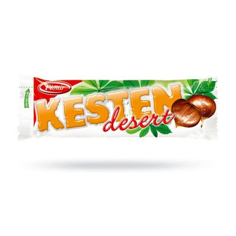 Met chocolade bedekte kastanjereep 30 g Pionir