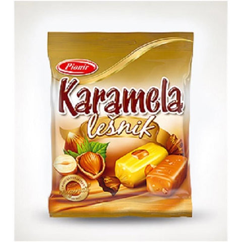 Lesnik karamela 100 g hazelnoot tofees