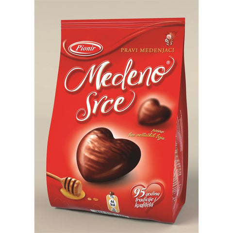 Medeno srce -Honing hartjes 350g