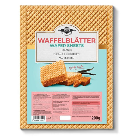 SOFKA  Wafelbladeren 200g