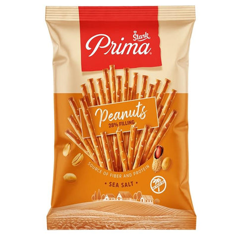 Prima  Stapici  gezouten pinda stengels 230g- POSNO