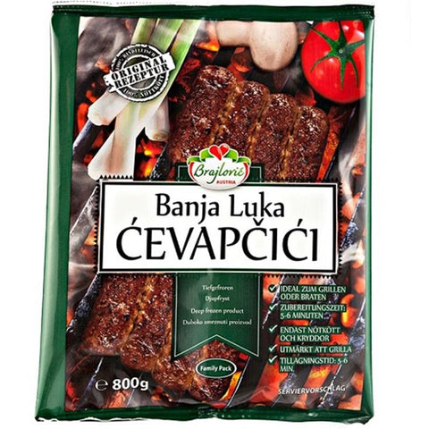 Cevapcici  Banjaluka 800g BRAJLOVIC